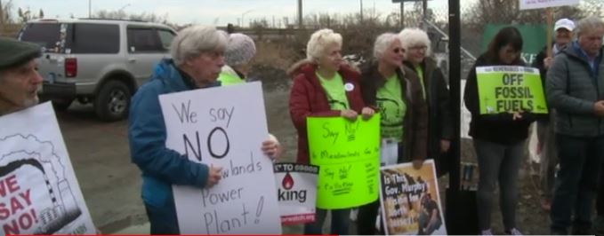 You are currently viewing Power Plant Opponents Rally in Ridgefield